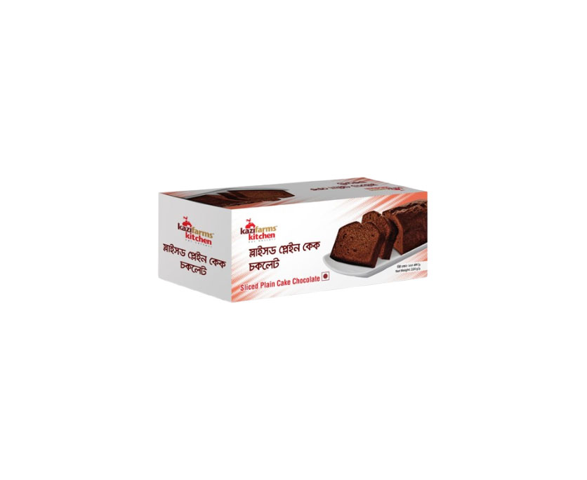 200g Slice Plain Cake Chocolate (Kazi Firm)