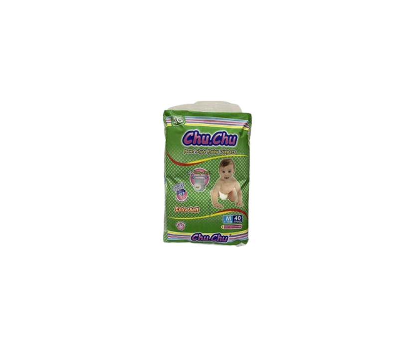 M Size 40Pcs Chu chu Pant style Diaper 